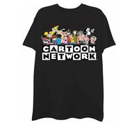 WOKERUI Cartoon Network Mens T-Shirt -Johnny Bravo,Dexter's Laboratory,Cow,Chicken T Shirt Size M