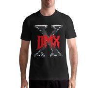 WOKERUI DMX T Shirts Shirt Mens Comfortable Short Sleeve Cotton T-Shirt Tops Size XL