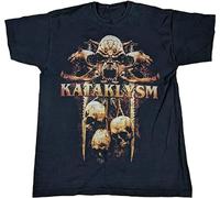 WOKERUI Kataklysm The Vultures are Watching Double-Sided Men T-Shirt Size M