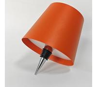 WOKWOYIO Lampe bouteille sans fil, lampes sans fil rechargeables, contrôle tactile, gradation progressive en trois températures de couleur, kit d'abat-jour en forme de bouteille pour bar, restaurant