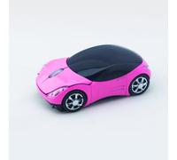 Wokyo Souris sans fil pour enfants, portable, jolie voiture avec récepteur USB en forme de voiture mobile, Plug & Play, ordinateur portable, PC, souris de bureau