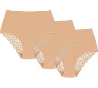 Wol-Bar Promessa 3-pack beige 2XL culotte taille haute