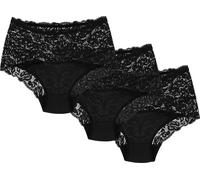Wol-Bar Teri 3-pack culotte L noire