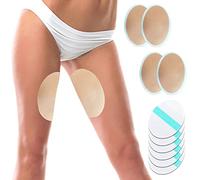 WOLAIYE Lot de 12 Autocollants Anti-frottements pour l'intérieur de la Cuisse, Autocollants jetables résistants à l'usure, Patchs Transparents Ultra Fins et Invisibles