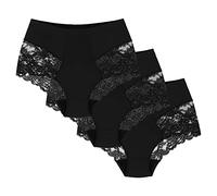 Wolbar Culotte Classique Slip Élégant WB184 - Fabriqué en UE, Noir,M