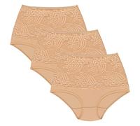 Wolbar Culotte Classique Slip Élégant WB207 - Fabriqué en UE, Beige,M