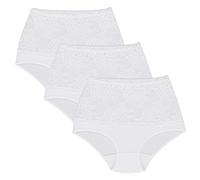 Wolbar Culotte Classique Slip Élégant WB207 - Fabriqué en UE, Blanc,XL