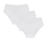 Wolbar Culotte Classique Slip Élégant WB415 - Fabriqué en UE, Blanc,L
