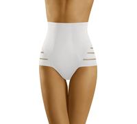 Wolbar EFECTA Slip femme Panty correcteur taille haute microfibre, couleur : blanc, taille : 2XL
