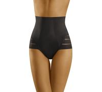 Wolbar EFECTA Slip femme Panty correcteur taille haute microfibre, couleur : noir, taille : 2XL