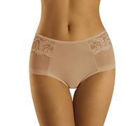 Wolbar Femme Culotte Slip Élégant WB431, Beige,XL