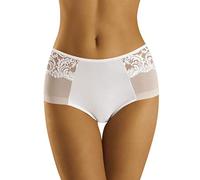 Wolbar Femme Culotte Slip Élégant WB431, Blanc,M