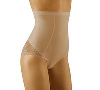 Wolbar Femme Culotte Slip Sculptant Taille Haute WB423, Beige,M