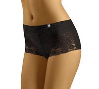 WOLBar Femme Shorty Dentelle Diamond 3508, Noir,XL