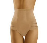 Wolbar Femme Slip Sculptant avec Taille Haute WB428, Beige,M