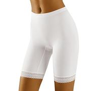 Wolbar Femmes Bermuda Short Sculptant WB305, Blanc,M