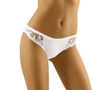 Wolbar Femmes Mini-Slips WB167, Blanc,XL