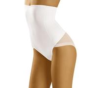 Wolbar Femmes Sexy Culotte Sculptante Slips Hipster Confortable Taille Haute WB145, Blanc,S