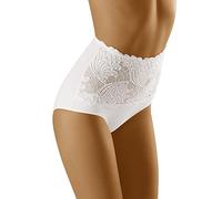 Wolbar Femmes Sexy Culotte Sculptante Slips Hipster Confortable Taille Haute WB207, Blanc,XL