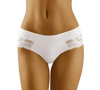 Wolbar Femmes Short WB403, Blanc,XL