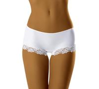 Wolbar Femmes Shorties WB86, Blanc,S