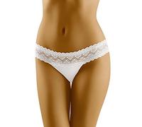 Wolbar Femmes Slips WB134, Blanc,XL
