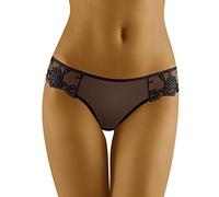 Wolbar Femmes Strings WB26, Noir,M