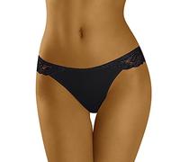 Wolbar Femmes Strings WB28, Noir,L
