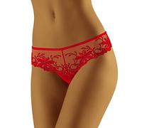 Wolbar Femmes Strings WB31, Rouge,M