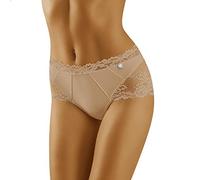 Wolbar Femmes Slip WB412, Beige,XXL