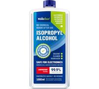 WoldoClean Alcool Isopropylique 99,9% Isopropanol 1L - IPA Nettoyant | Électronique, Imprimante 3D, Alcool Ménager, Incolore, Sans Résidu