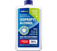 WoldoClean Alcool Isopropylique Isopropanol 70% - 750ml | Nettoyant ménager pour électronique, contact, verre, écran et optique
