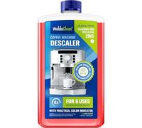 WoldoClean Détartrant 2en1 pour Machines à Café avec Indicateur Couleur 750ml - Liquide Universel pour Cafetière, Expresso & Bouilloire, 6 Utilisations