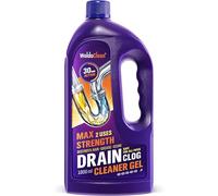 WoldoClean Gel Déboucheur Canalisation Professionnel - Évier Cheveux 1L | Nettoyant Anti Odeur, Surpuissant contre Graisse, Douche Lavabo Baignoire