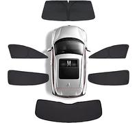 WOLEN Pare-Soleil Voiture Fenêtre pour Jeep Compass 2017-2020, Avant ArrièRe Pare Soleils Vitres Latérales Couvre-Soleil Anti-UV Protection de La Vie Privée Accessoires,E-6PCS