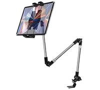 Woleyi Support de téléphone et tablette pour siège avant de voiture/camion avec bras flexible de 88,9 cm pour iPad Pro Air Mini, iPhone, Galaxy Tabs, autres appareils de 4 à 32,8 cm