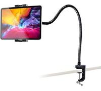 woleyi Support Tablette Bureau Table Lit avec Col de Cygne (50 CM) | Support Tablette Flexible Réglable à Bras Long pour iPad Pro 12.9 Air Mini, Switch, iPhone Séries et 4-13" Téléphone & Tablet
