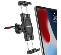 woleyi Support Tablette Voiture Grille Aération, Fixation Tablette Grille Ventilation, Support Cockpit Voiture pour iPad Mini Air Pro, Galaxy Tab, Kindle, Fire, iPhone, 4-13"