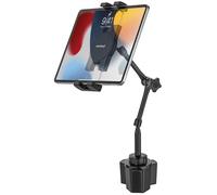woleyi Ultra-Flexible Support Tablette Porte Gobelet [Bras Magique Réglable en Aluminium] Support Voiture Gobelet Camion Camping-Car pour Tablettes Téléphones, iPad, Galaxy Tab, Fire, iPhone, 4-13"