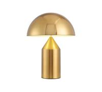 WOLEYUU Nordique postmoderne Minimaliste Petite Lampe de Table Simple Design créatif Champignon décoration Lampe de Table Noire pour Chambre à Coucher