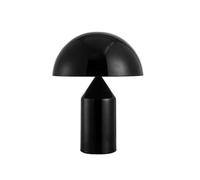 WOLEYUU Nordique postmoderne Minimaliste Petite Lampe de Table Simple Design créatif Champignon décoration Lampe de Table Noire pour Chambre à Coucher