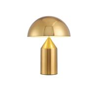 WOLEYUU Nordique postmoderne Minimaliste Petite Lampe de Table Simple Design créatif Champignon décoration Lampe de Table Noire pour Chambre à Coucher