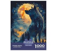 Wolf 1000 Teile Animation Puzzles-Geschenk Farbenfrohes Für Erwachsene Und Kinder 70x50cm/1000pcs