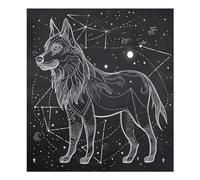 Wolf Aimant de lave-vaisselle étanche pour réfrigérateur ou armoire 58,4 x 66 cm