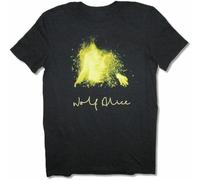 Wolf Alice Album Cover Tour 2016 Black T Shirt New Official Black Manches Courtes(X-Large)