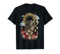 Wolf Alpha Dominant Coquette Catholique Sacrée Vintage Kitsch T-Shirt