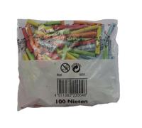 Wolf & Appenzeller 220100 Lot de 100 papillotes de loterie perdantes Coloris assortis