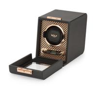 Wolf Axis Remontoirs de montres 1 Montre Noir Cuir synthétique 469116 - Unisex - Cuir synthétique