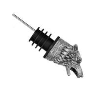 Wolf Bec verseur pour vin - Bec aérateur en bronze tête sculptée, accessoire universel pour service de boissons élégant, versement sûr de liquides sans goutte | cadeau décoré