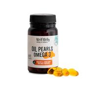 Wolf Belly - Oméga 3 pour Chien et Chat 100% Naturel (60 gélules) Huile de Poisson Riche en DHA et EPA | Peau Saine et Pelage Brillant | Articulations Fortes | Système Immunitaire - Made in Europe